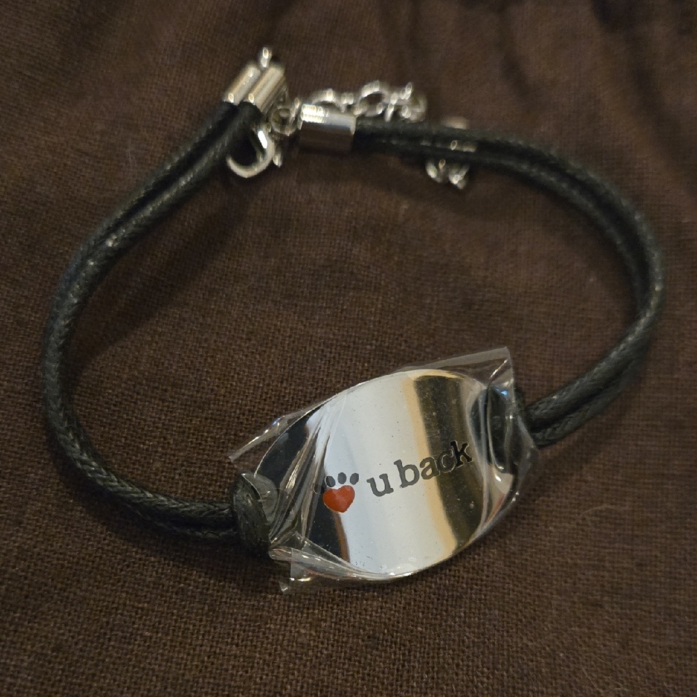 Black and Silver Bracelet